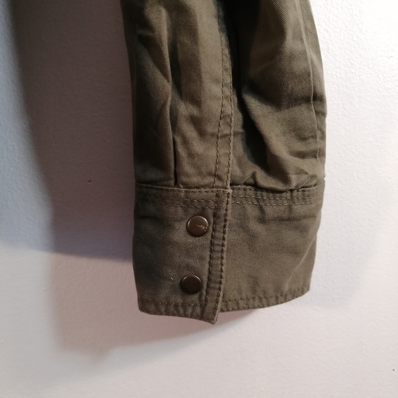 Lucky Brand army green jacket - Picture 4 of 6